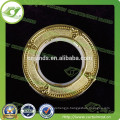 Antique Round Plastic Curtain Eyelet ring with silencer in different colors